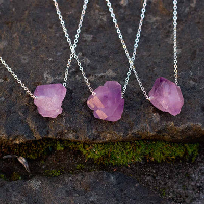 Amethyst necklace collection – Soul & Little Rose