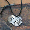 Pi to 35 Decimals Necklace - Silver